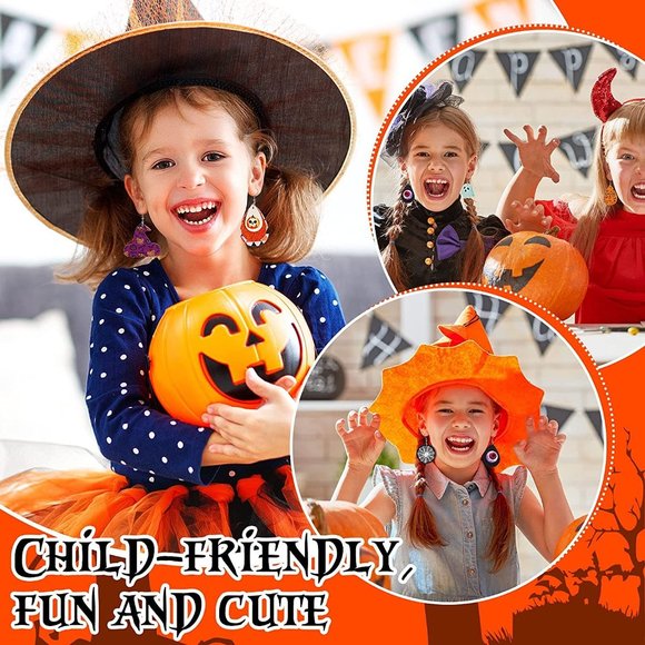 New 24 Pairs Seasonal Fall Faux Leather Earrings Teardrop Earrings Sunfl… - Picture 6 of 7